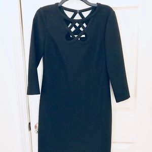 DVF Black Dress